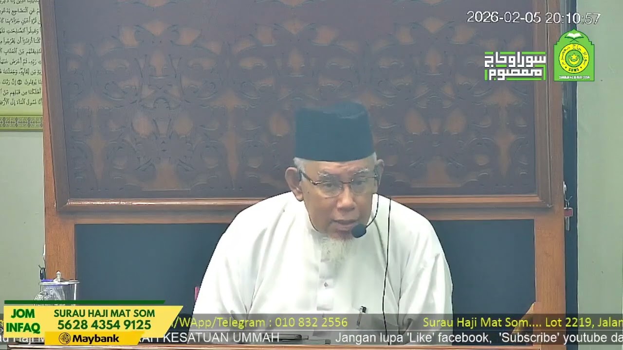 Kuliah Maghrib Khas Gaza oleh Tuan Haji Mohd Azmi bin Abdul Hamid