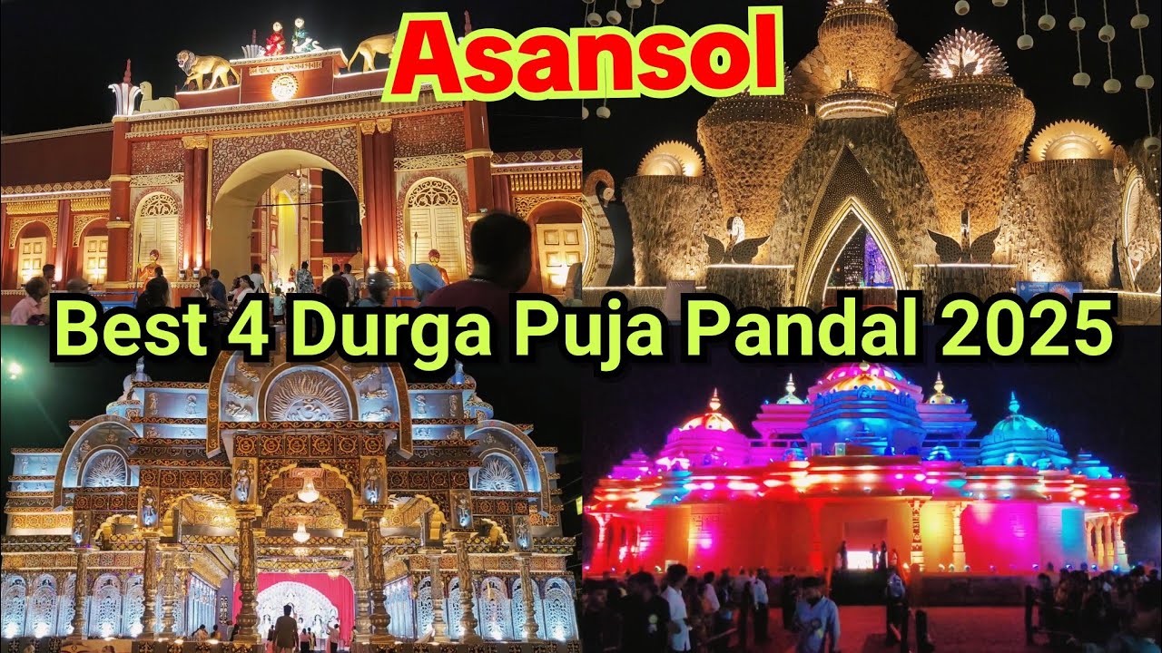 Asansol Top Durga Puja Pandal 2025 | Top Durga Puja Pandal Asansol 2025 | Asansol Durga Puja 2025