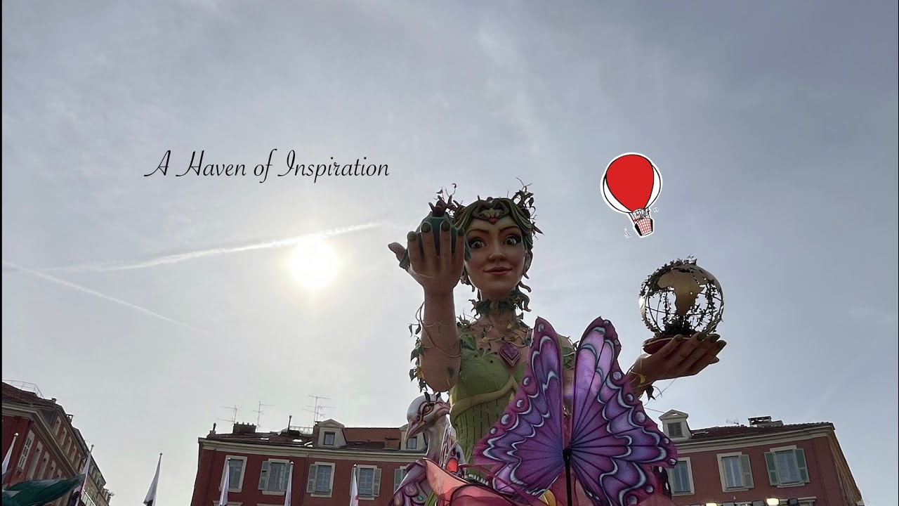 【ニースの風景】イラストと一緒に楽しむ街：ニースカーニバル2026 Exploring Nice Carnival 2026 with My Illustrations