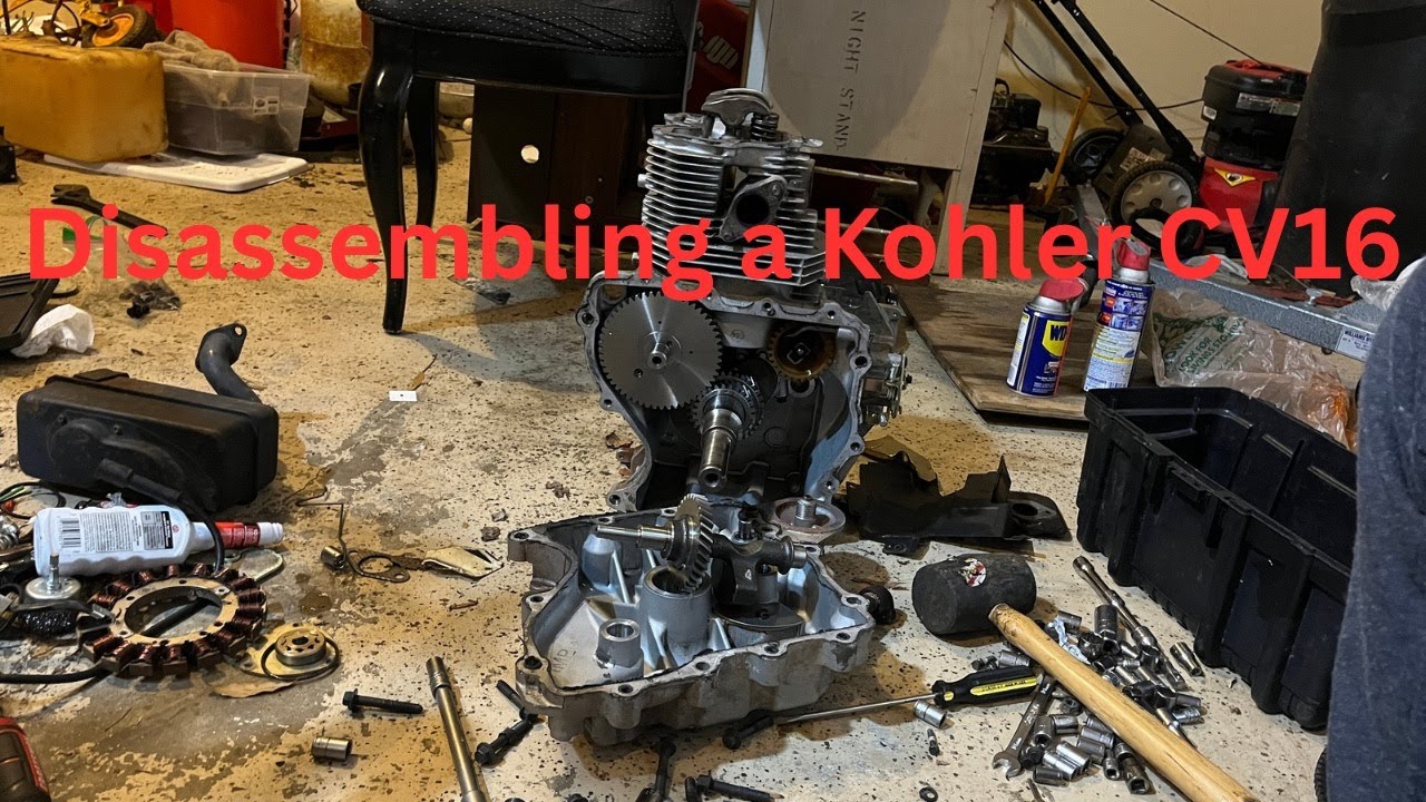 Disassembling a Kohler CV16 Engine!