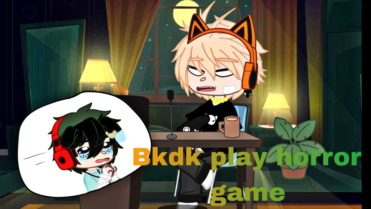 bakugo and deku play horror game 😈🥀 {mha skit} {original?}