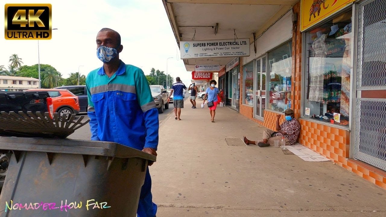 Stroll down Namaka high street in Fiji
