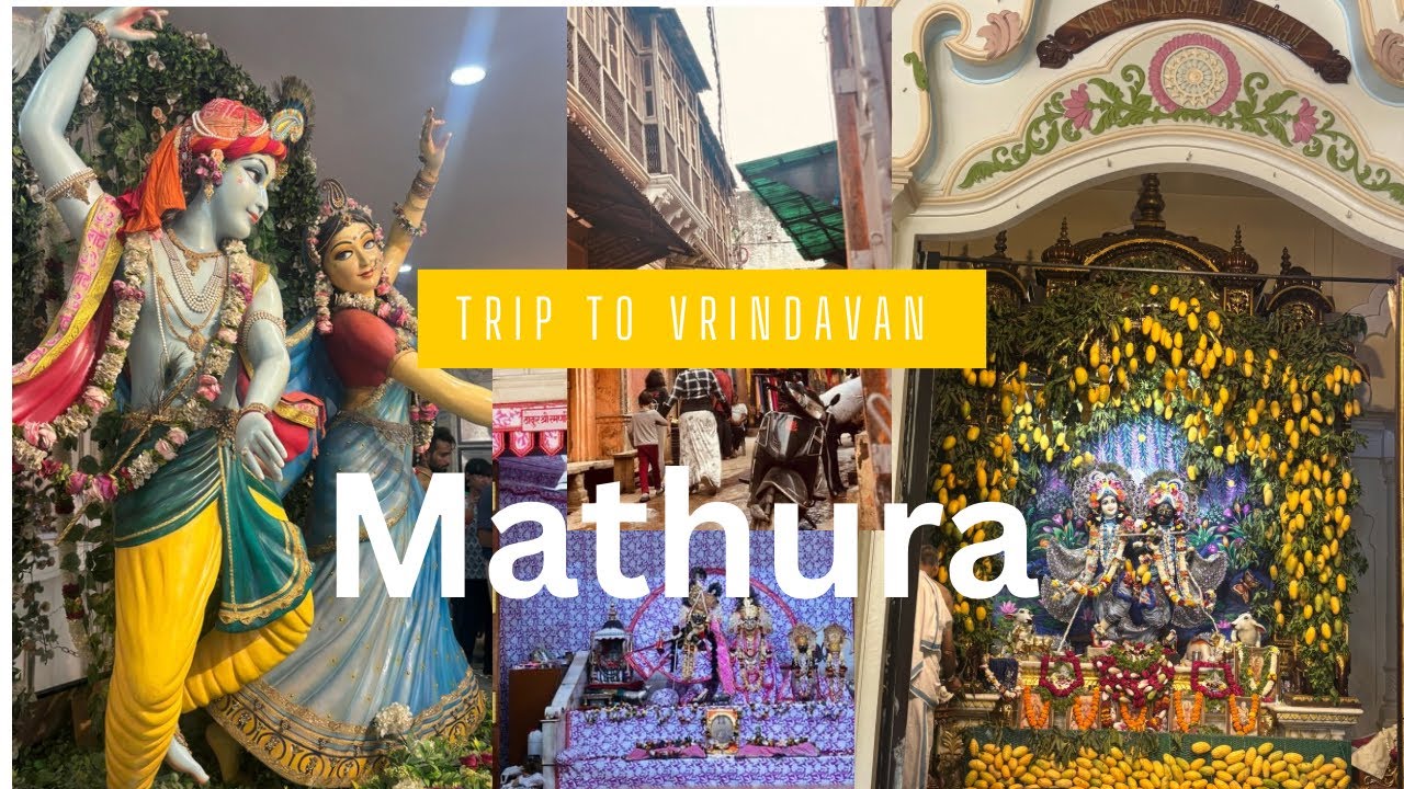 Trip to Vrindavan vlog …  part -1  Gokul , Mathura ,Raman  reti ,