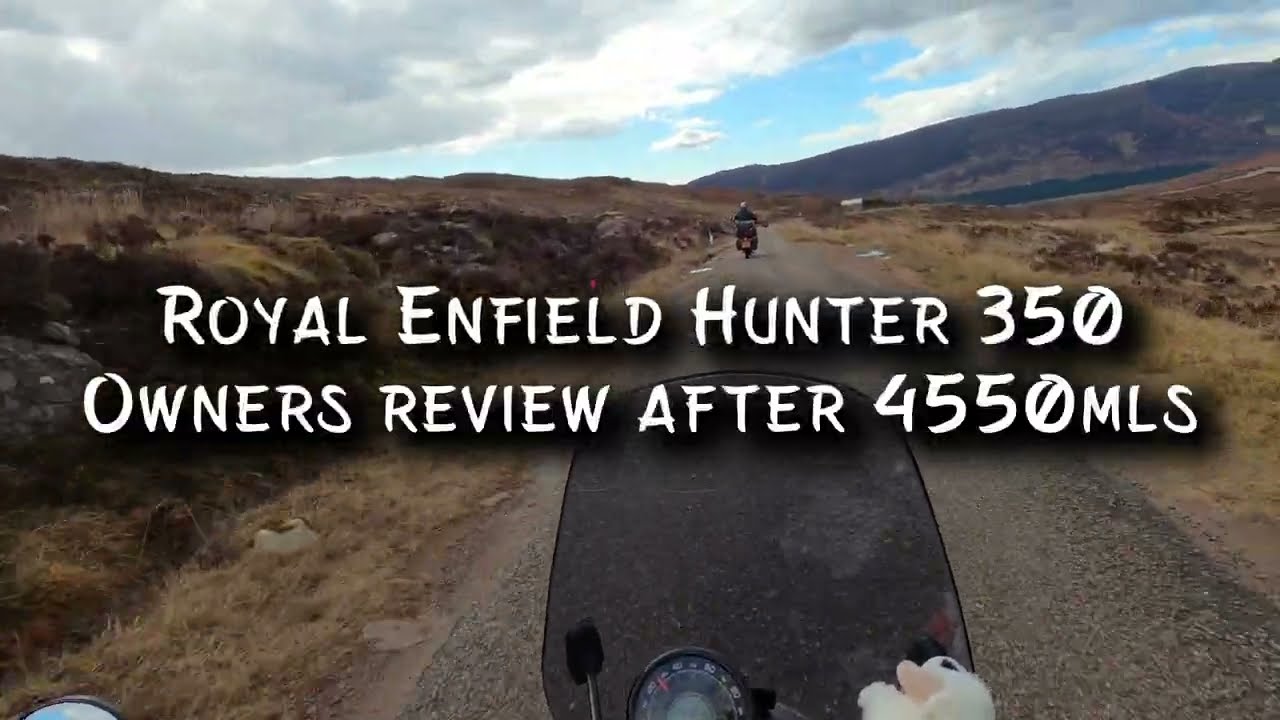 2023 Royal Enfield Hunter 350 owners review after 4550mls part 2