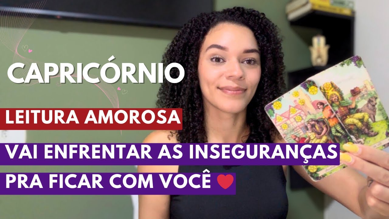 Capricórnio ❤️ O medo de te perder vai fazer essa pessoa se movimentar 🏃🏻‍♂️🤯