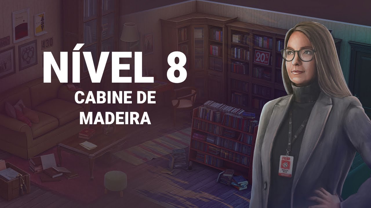 Rooms & Exits Capítulo 1: Jogos Cruéis Nível 8 - Cabine de Madeira [Walkthrough]