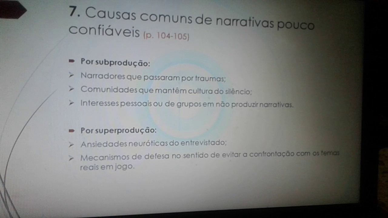 Entrevista Narrativa
