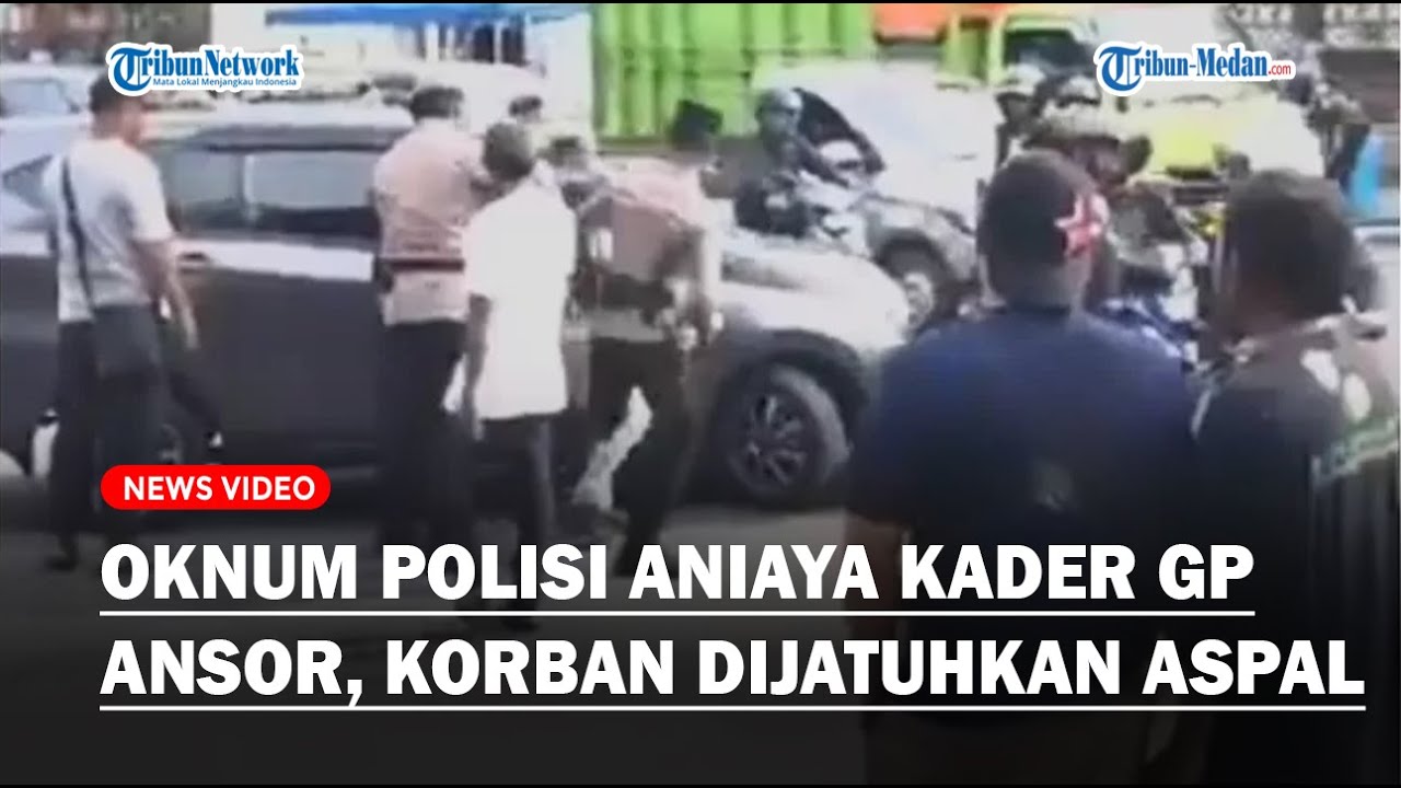 BREAKING: 3 Oknum Polisi Aniaya Kader GP Ansor di Ambon, Dijatuhkan ke Aspal Saat Keluar dari Mobil