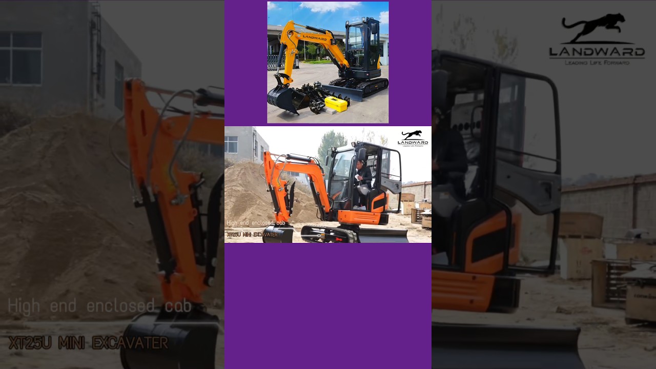 Construction machinery | Yanmar XT25U Mini Excavator, 2.5T, 24HP