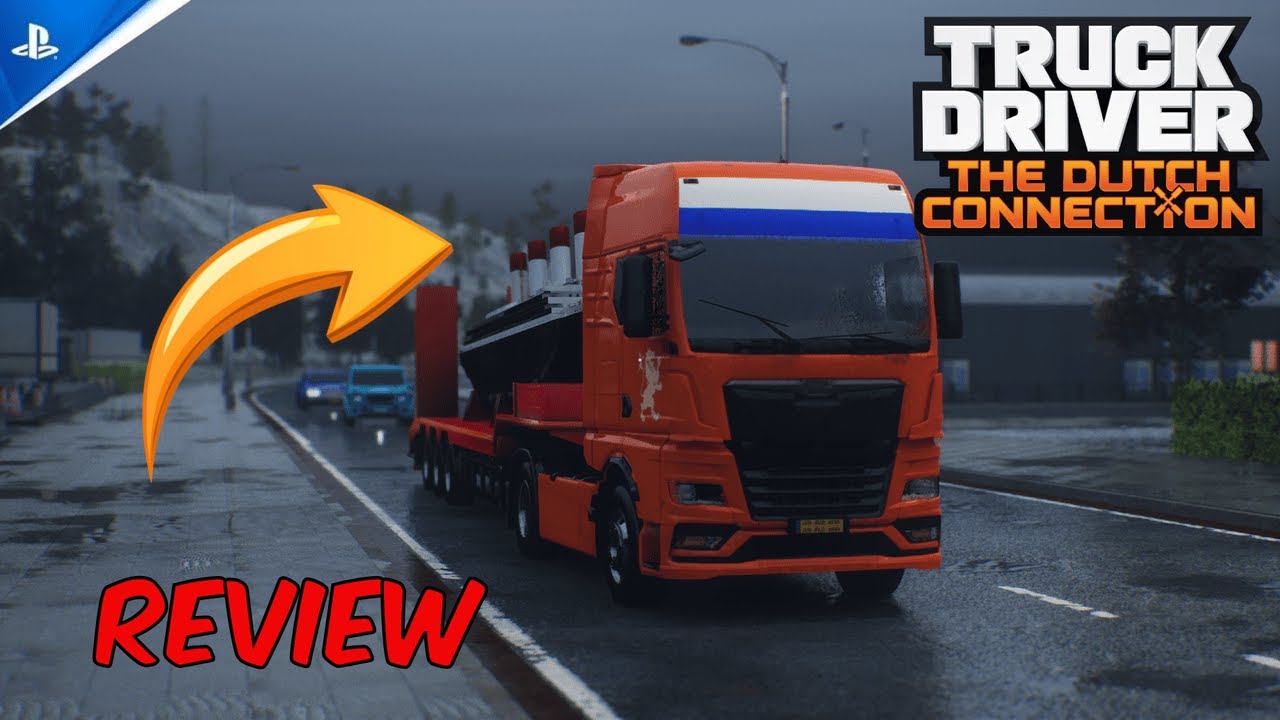 Обзор игрового процесса игры Truck Driver: The Dutch Connection.
