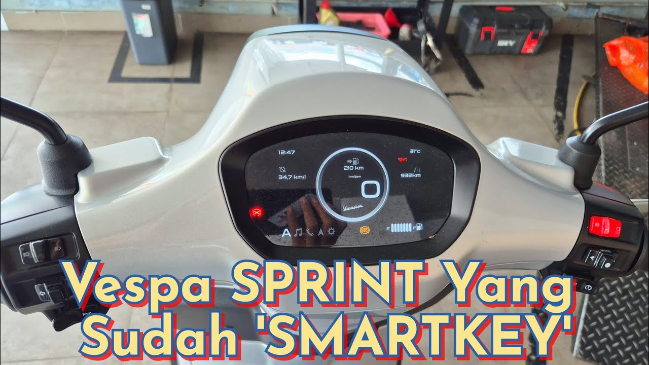 'CANGGIH MODERN' | speedometer VESPA SPRINT 'tech' 2026