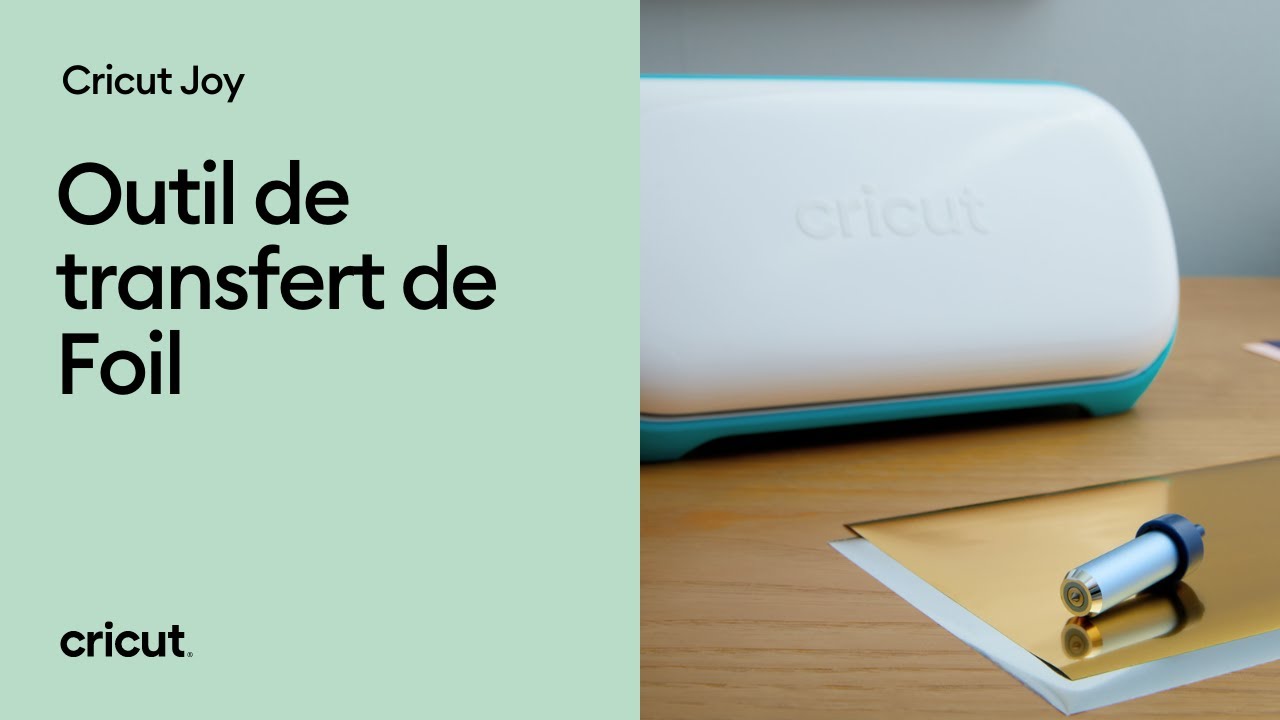 Cricut Joy - utiliser l'outil de transfert de Foil