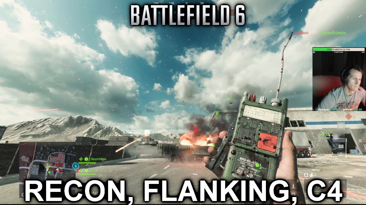 Battlefield 6 - Разведка, фланговые атаки и C4