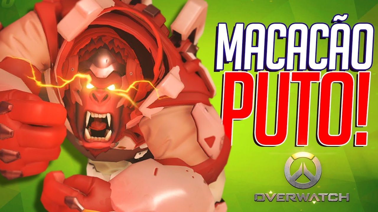 O MACACÃO TÁ PUTO e a Symmetra VAMPIRA! - Overwatch