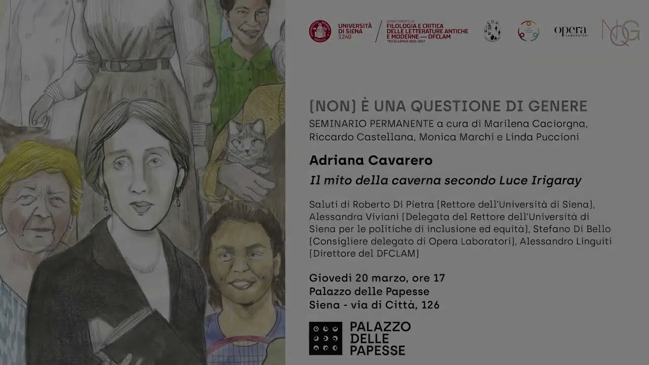 Adriana Cavarero, Il mito della caverna secondo Luce Irigaray