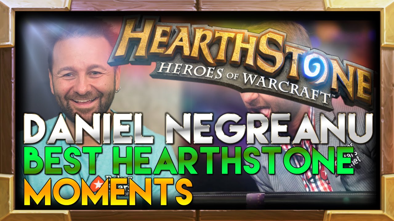 Daniel Negreanu Hearthstone Moments - Funny Lucky Best Moments Plays Montage