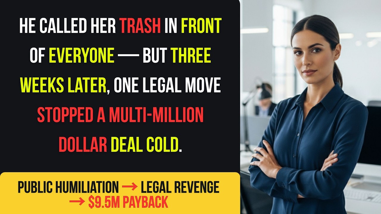 He Called Me Trash… I Left With $9.5M |True Revenge Story | Dark Reckoning