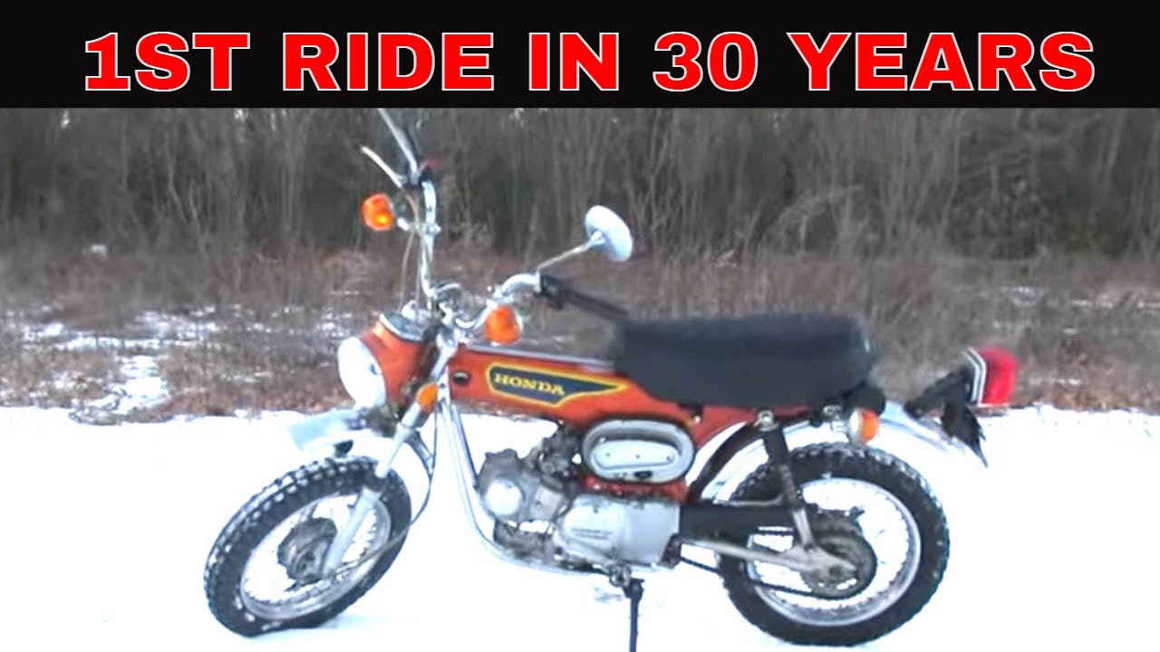 Old 1974 Honda ST90 Gets Full Rustoration