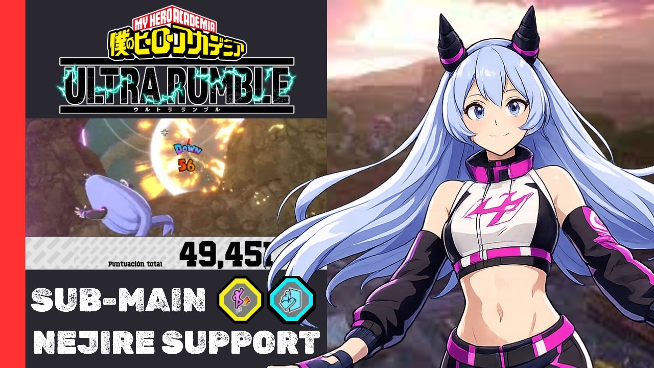 Action from the start! 💚🌀 | Nejire | Score 49K. | Rank S | MHUR