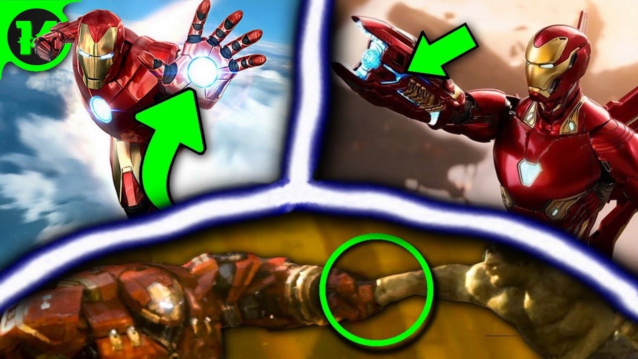 4 Technologies CACHÉES des ARMURES D'Iron Man 💥 - 2/2