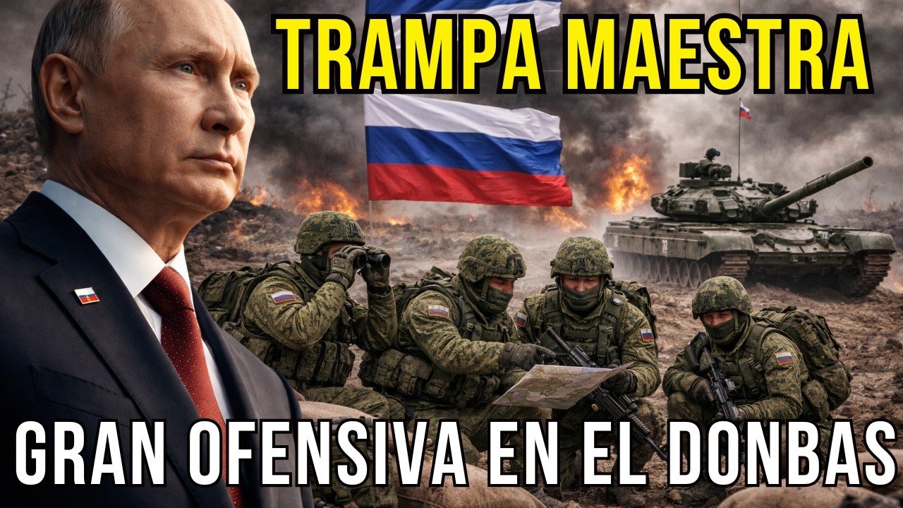 TRAMPA MAESTRA🚨RUSIA PREPARA GRAN OFENSIVA EN EL DONBASS💥&iexcl;ALERTA M&Aacute;XIMA!⚠️GUERRA DE UCRANIA🔥