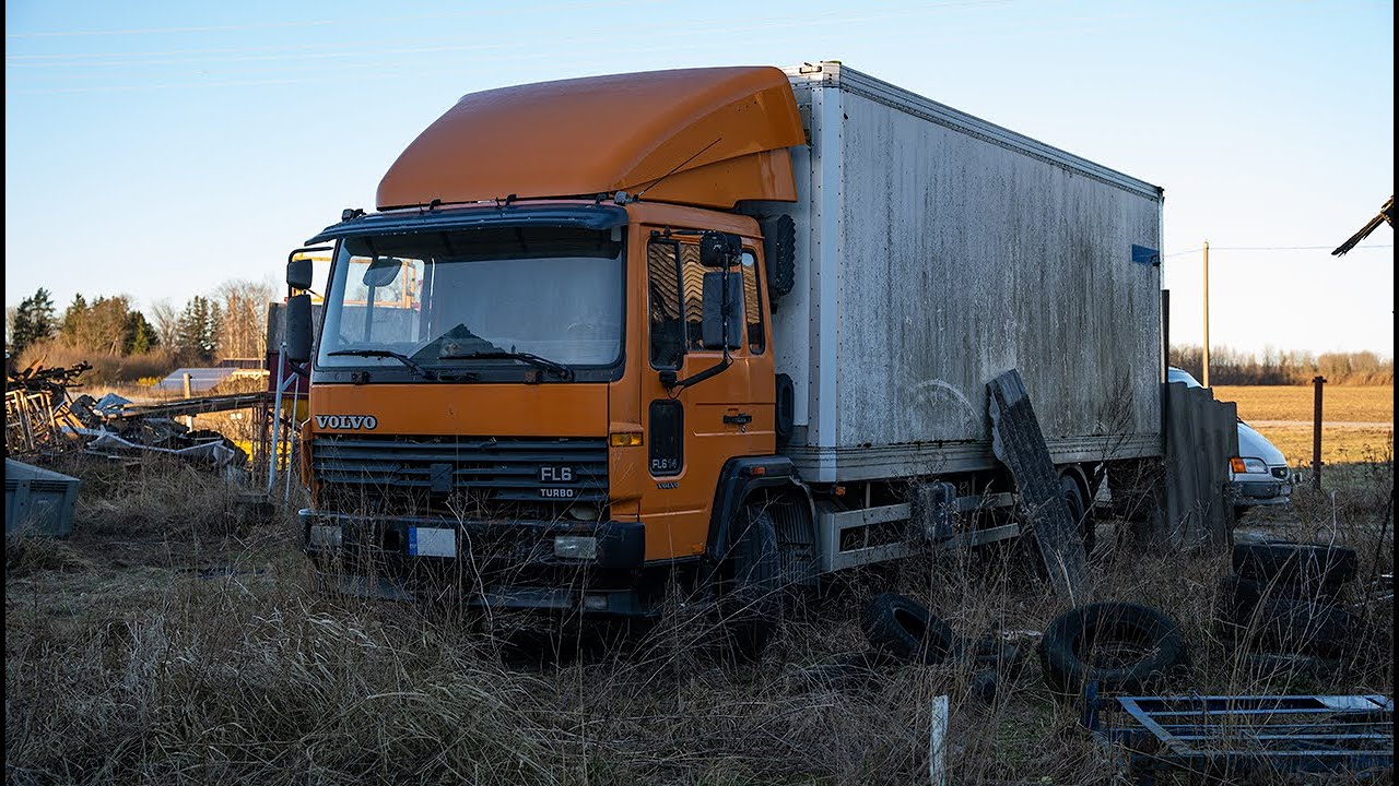 Starting 1999 Volvo FL614 After 8 Years + Test Drive