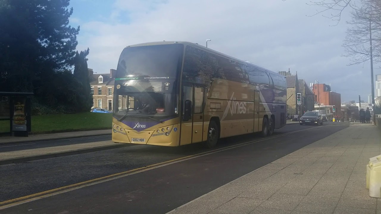 *BRAND NEW LIVERY & NEW BUS TO GNE* X lines X10: Go North East 7150 (GO02 MBR)