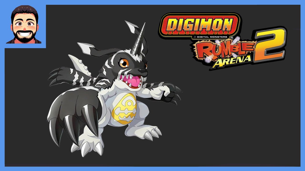 Digimon Rumble Arena 2 (Black Gabumon) 4K 60FPS - No Commentary