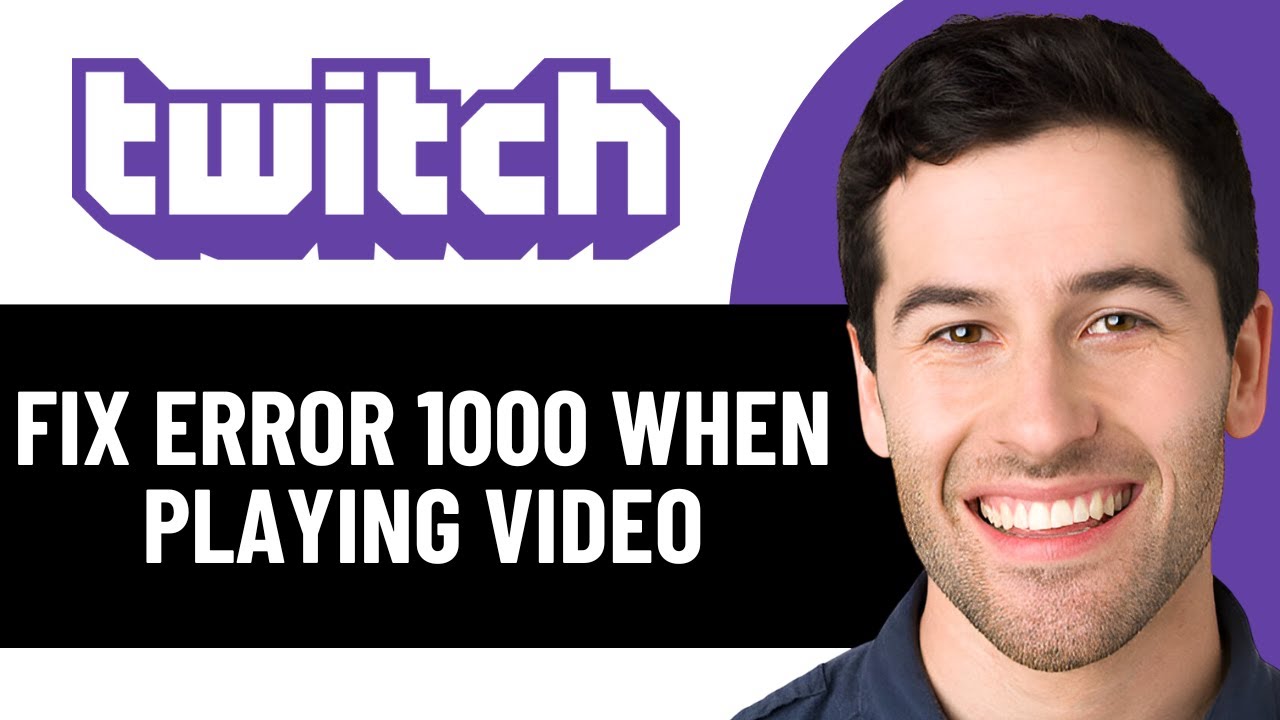 КАК ИСПРАВИТЬ ОШИБКУ TWITCH 1000 ПРИ ВОСПРОИЗВЕДЕНИИ ВИДЕО 2026! (ПРОСТОЕ РЕШЕНИЕ)
