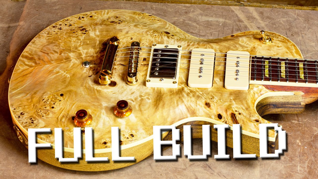 Я создаю еще одну ГИТАРУ в стиле LES PAUL с AMAZING Woods 🎸❤️