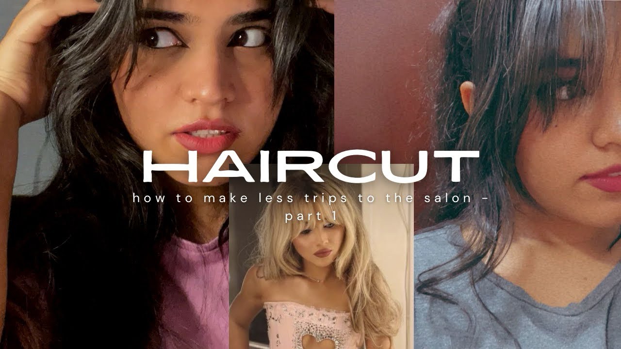 DIY Sabrina Carpenter Inspired Haircut Tutorial: Less Trips to the salon - PART 1