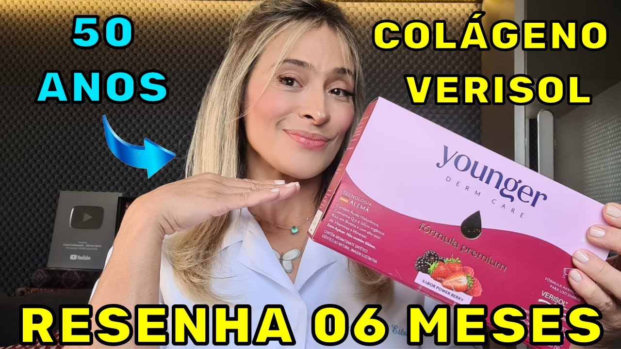 O QUE MUDOU EM MINHA PELE, CABELOS E UNHAS APÓS 6 MESES USANDO O COLÁGENO YOUNGER DERM!