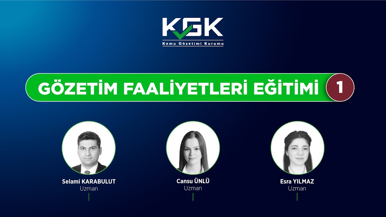 G&ouml;zetim Faaliyetleri Eğitimi - 1