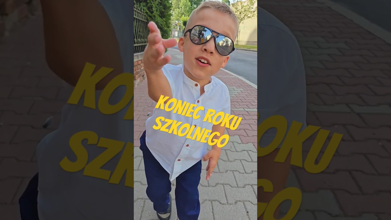 🏫ZOBACZ jak się odstawiłem na  KONIEC Roku Szkolnego. Startujemy #wakacje  😎