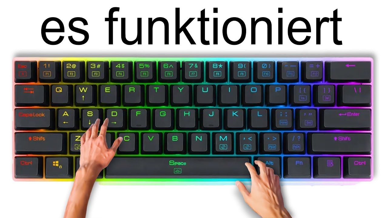 Ich teste die größte Tastatur der Welt