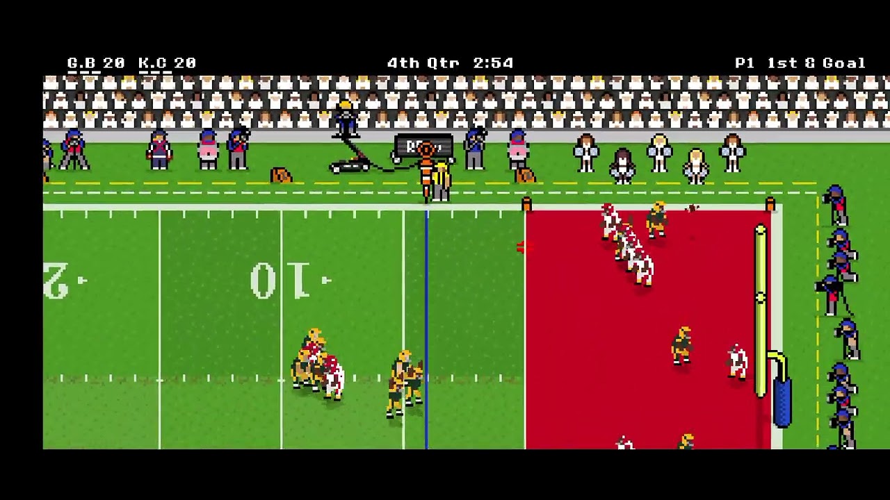 Retrobowl Season MNF Week 8 Green Bay 6-1 Vs Kansas City 6-1