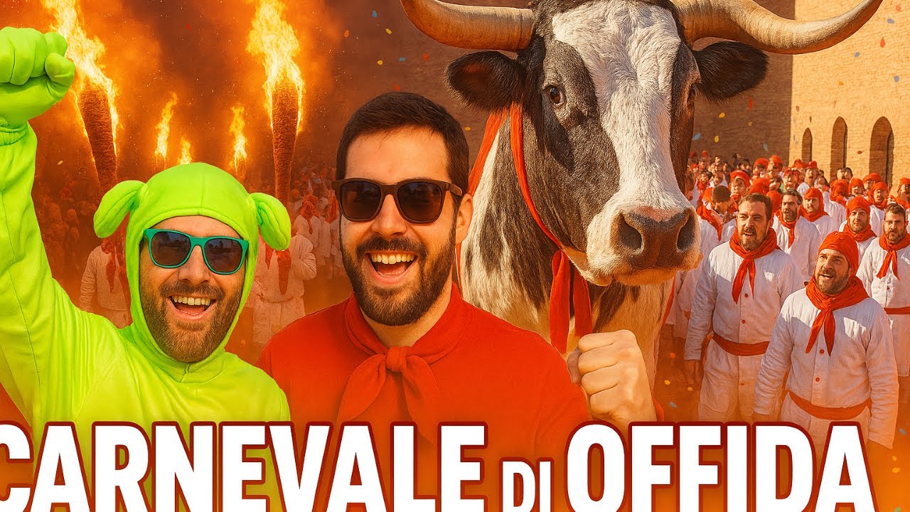 Carnevale Storico Offida: Domenica degli Amici, BOVE FINTO, Veglione e V'Lurd