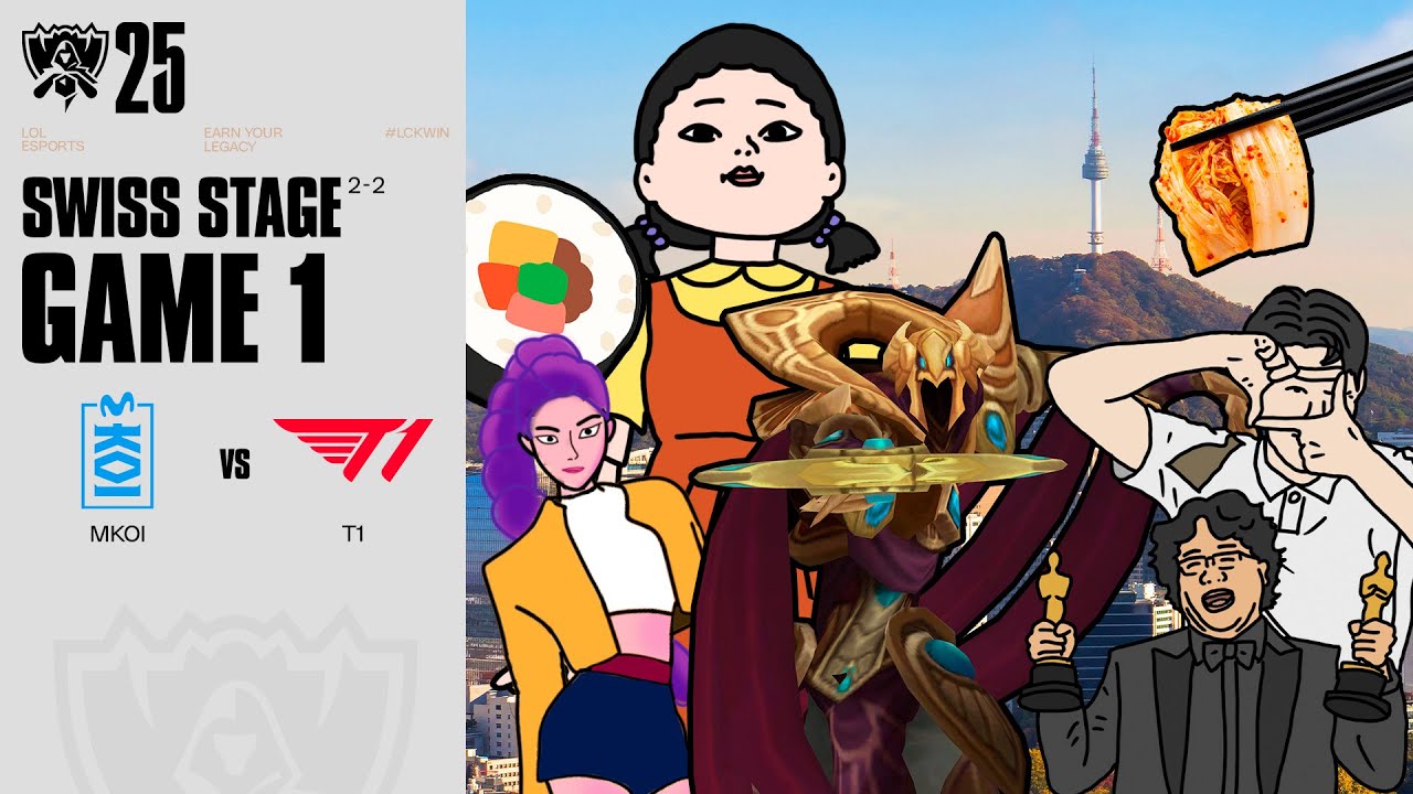 K-아지르 | MKOI vs T1 게임 1 하이라이트 | 스위스 Day9 | 2025 월드 챔피언십