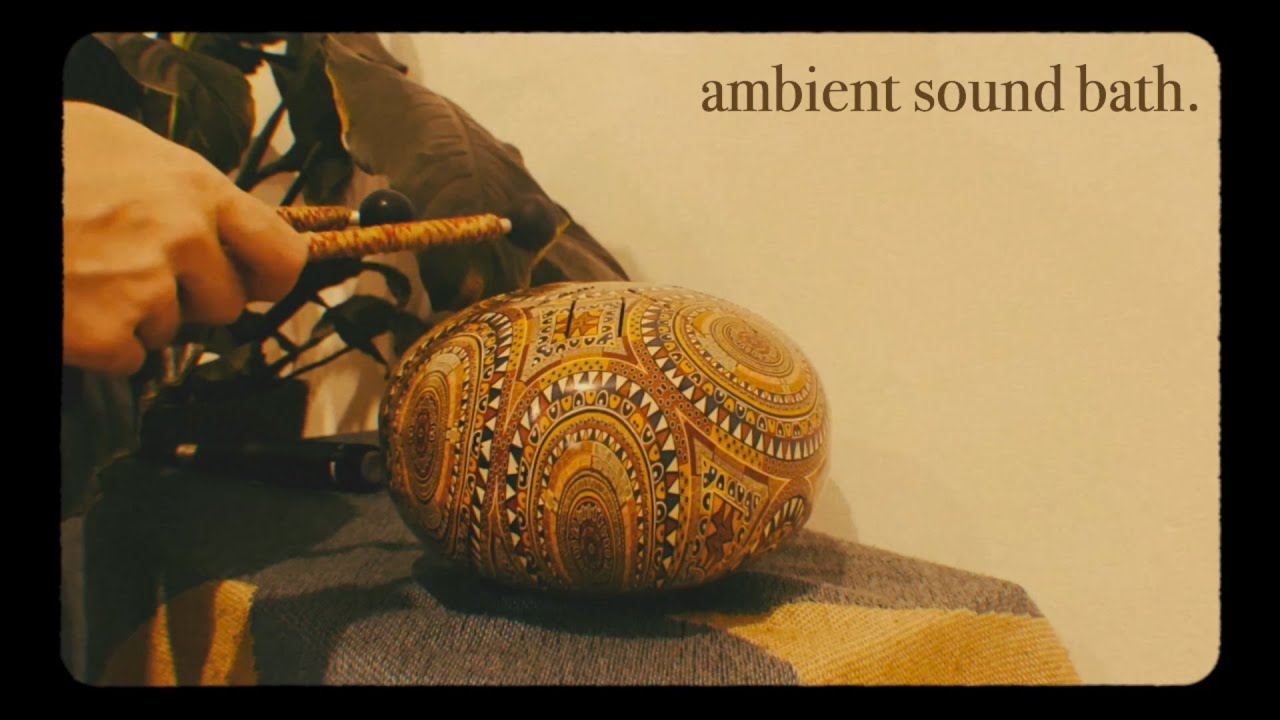 let go of tension. | sound healing performance. |