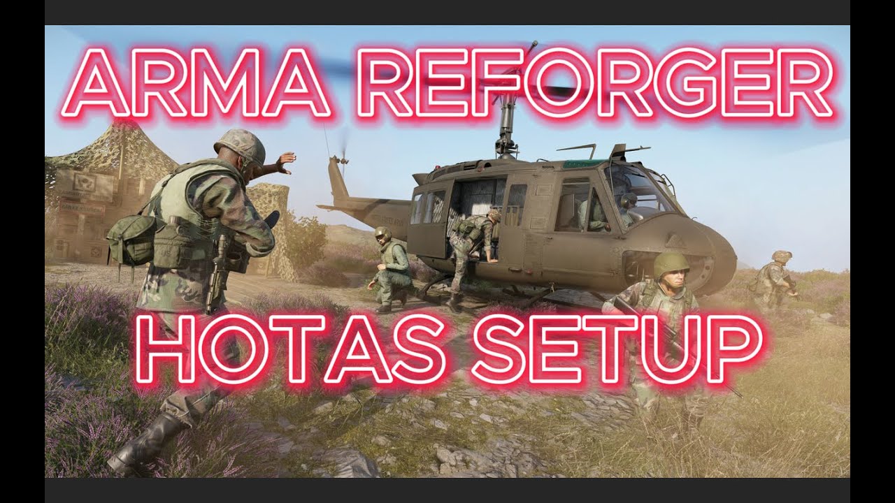 НАСТРОЙКА ARMA REFORGER HOTAS! ПОЛНОЕ РУКОВОДСТВО В 1 МЕСТЕ!!!