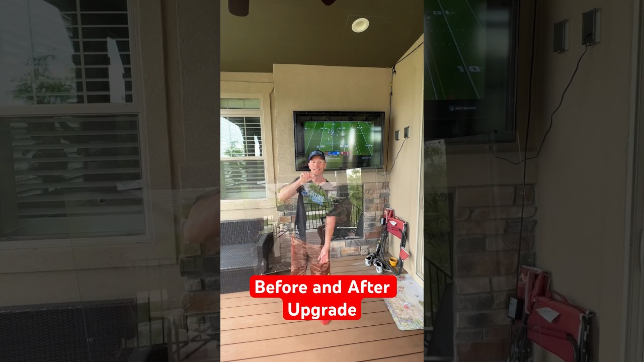 Outdoor TV Upgrade Hack