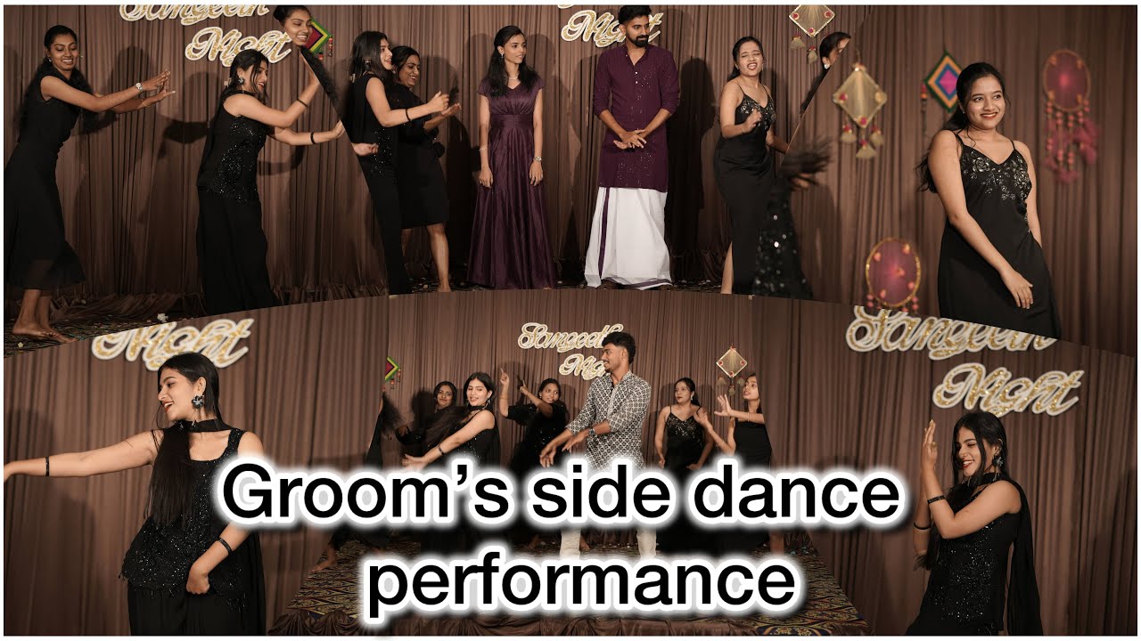 Groom’s sister’s solo dance | friends & family | ft. Sangeeth Night 