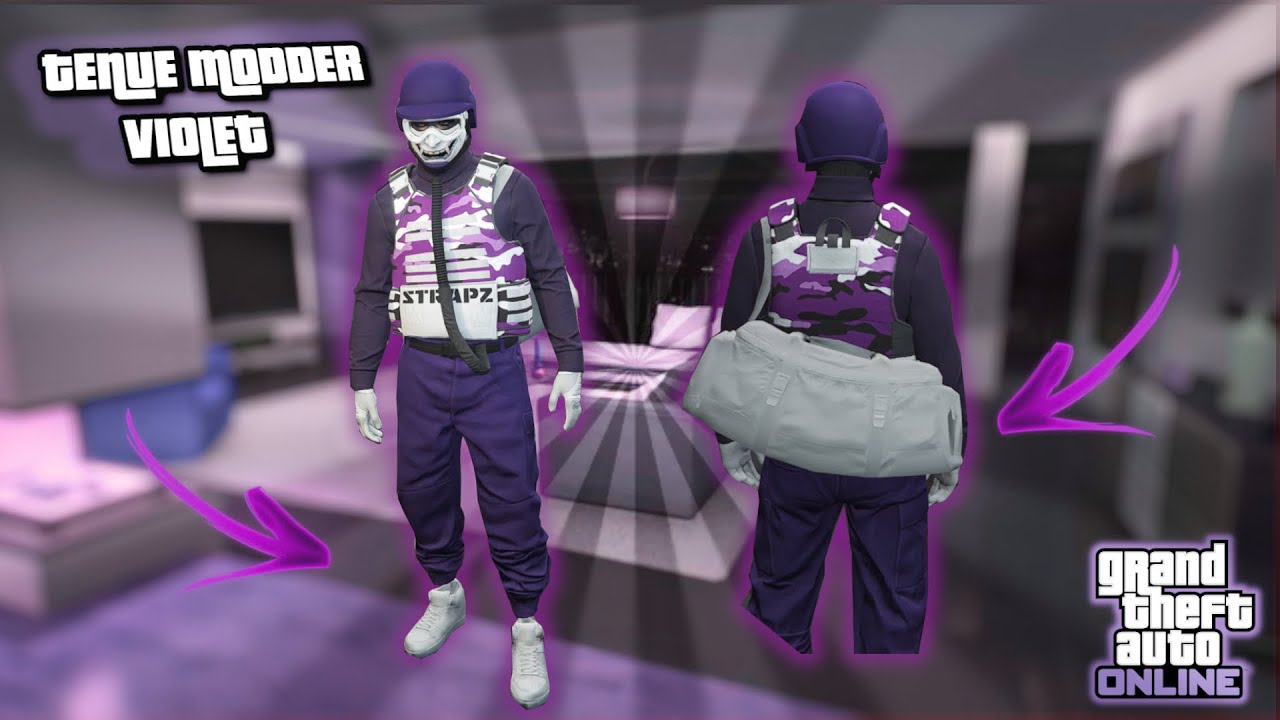 [TUTO FR]AVOIR UNE TENUE TRYHARD VIOLET SANS CODAGE EN SOLO EN 1.61
