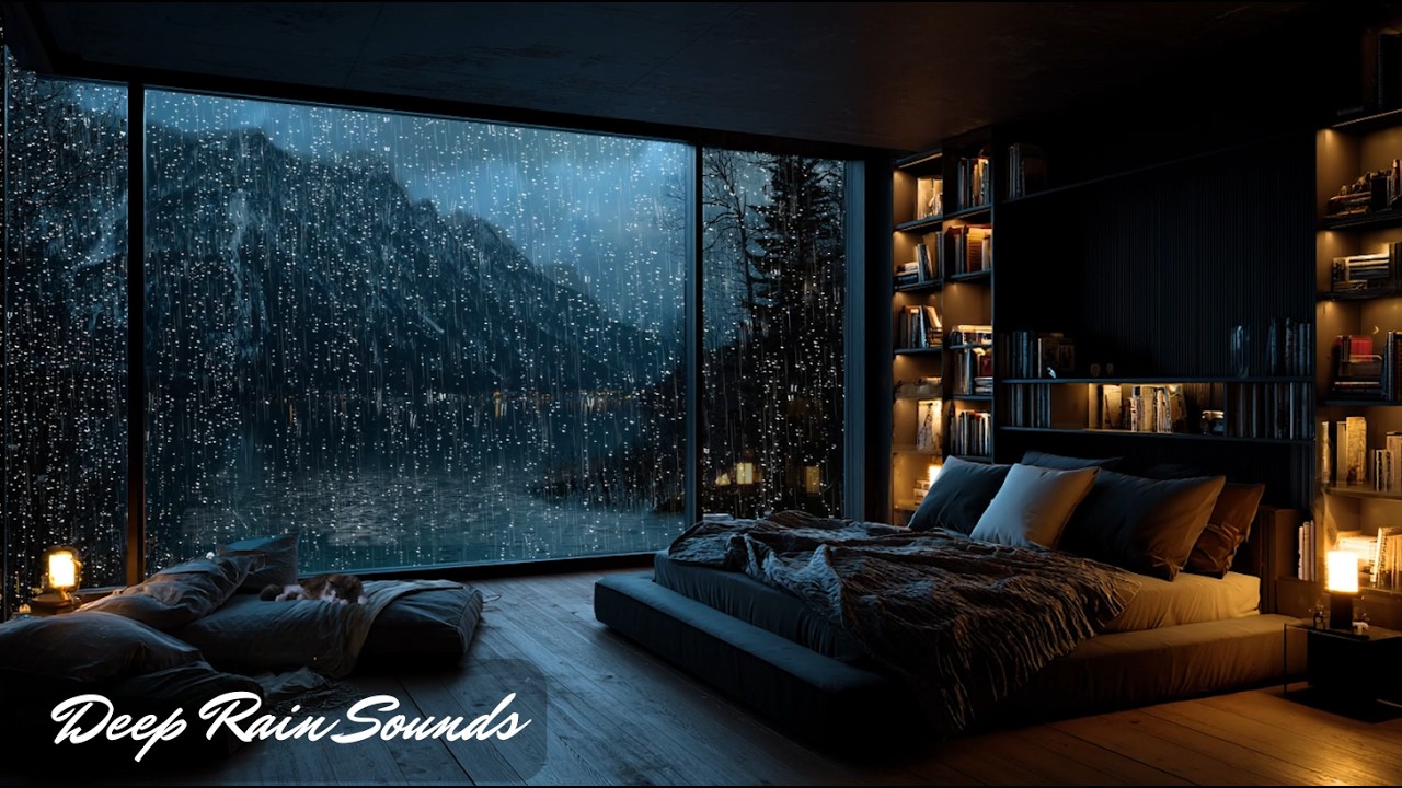 Gentle Rain ASMR 🌧️ Relaxing Rain Sounds for Deep Sleep, Stress Relief & Peaceful Nights