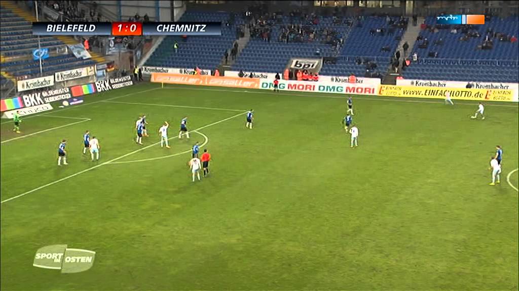MDR : Arminia Bielefeld - Chemnitzer FC / 20.12.2014