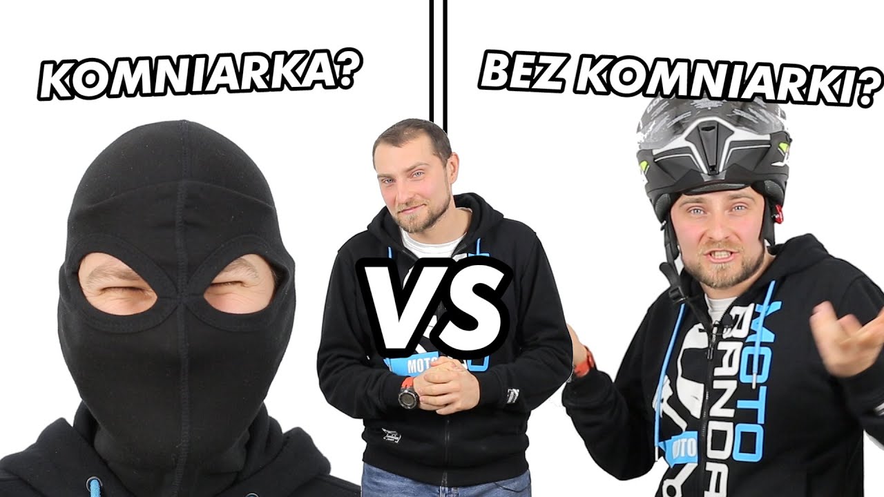Dlaczego motocykliści noszą kominiarki? Bo to modne? Kominiarki, kominy, chusty motocyklowe!