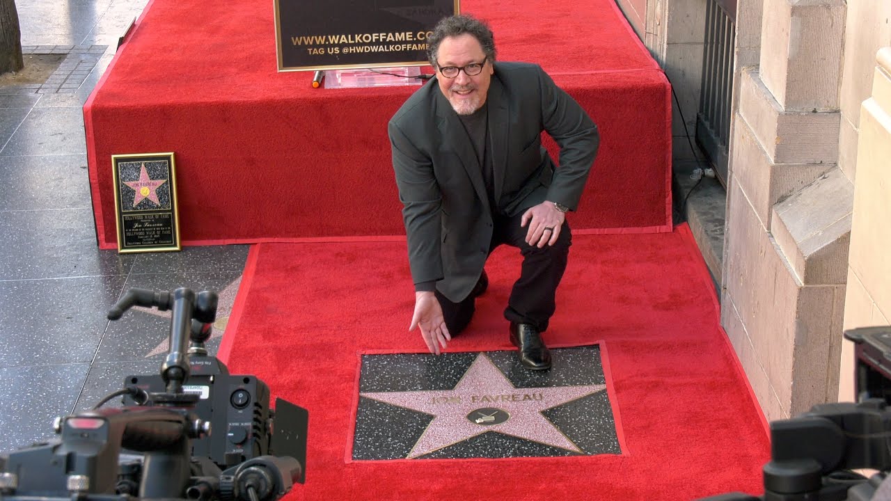 Jon Favreau Honored With A Star On The Hollywood Walk Of Fame w/ Robert Downey Jr. and Chef Roy Choi