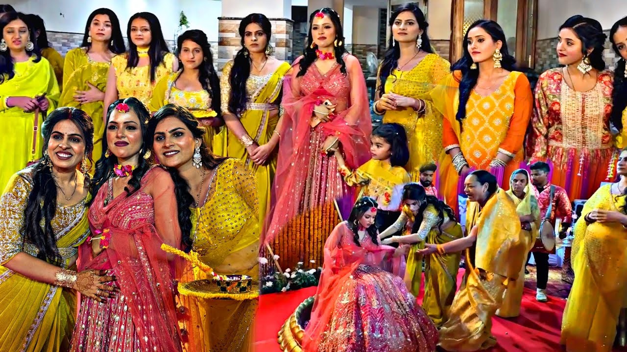 हल्दी ceremony/ननद के लिए ऐसा function किया की सब देखते रह गए/ननद को surprise दिया वो emotional हुई