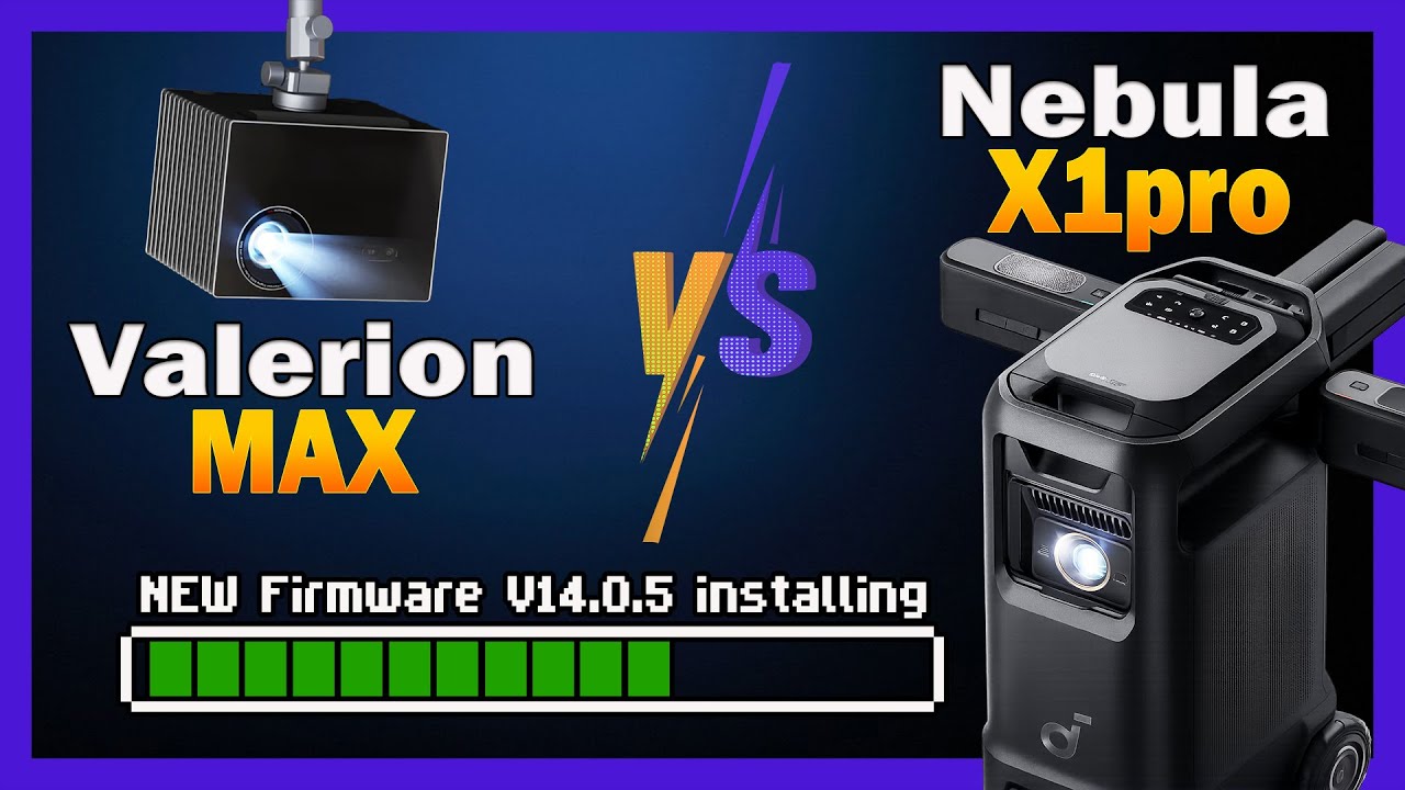 В погоне за максимальным контрастом. Том 3 | Nebula X1 Pro (новая прошивка) против Valerion MAX