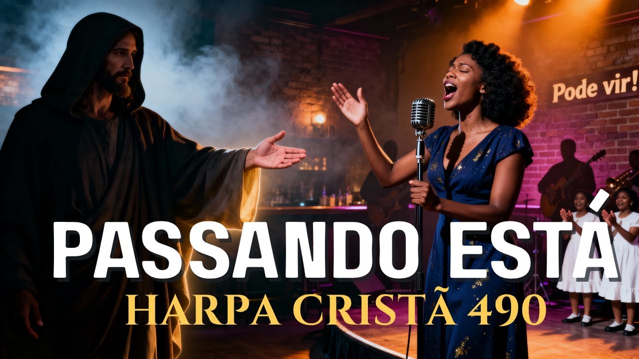 PASSANDO ESTÁ (Blues Gospel) - Harpa Cristã 490